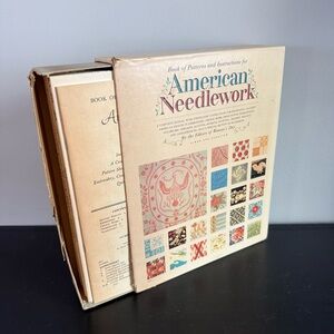 Vintage | 1963 Woman's Day Book Patterns & Instructions American Needlework Box